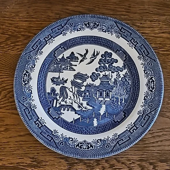 Churchill England Willow Platter 10 1/4 - Picture 1 of 3